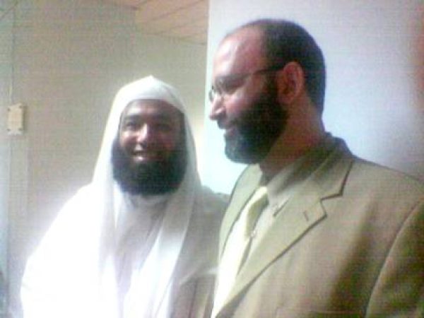 الدكتور أمير صالح مع الشيخ محمود المصرى