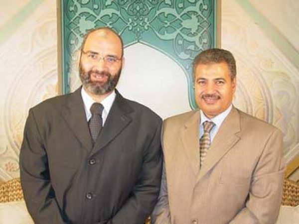 الدكتور أمير صالح مع الاستاذ عبد الحميد صالح